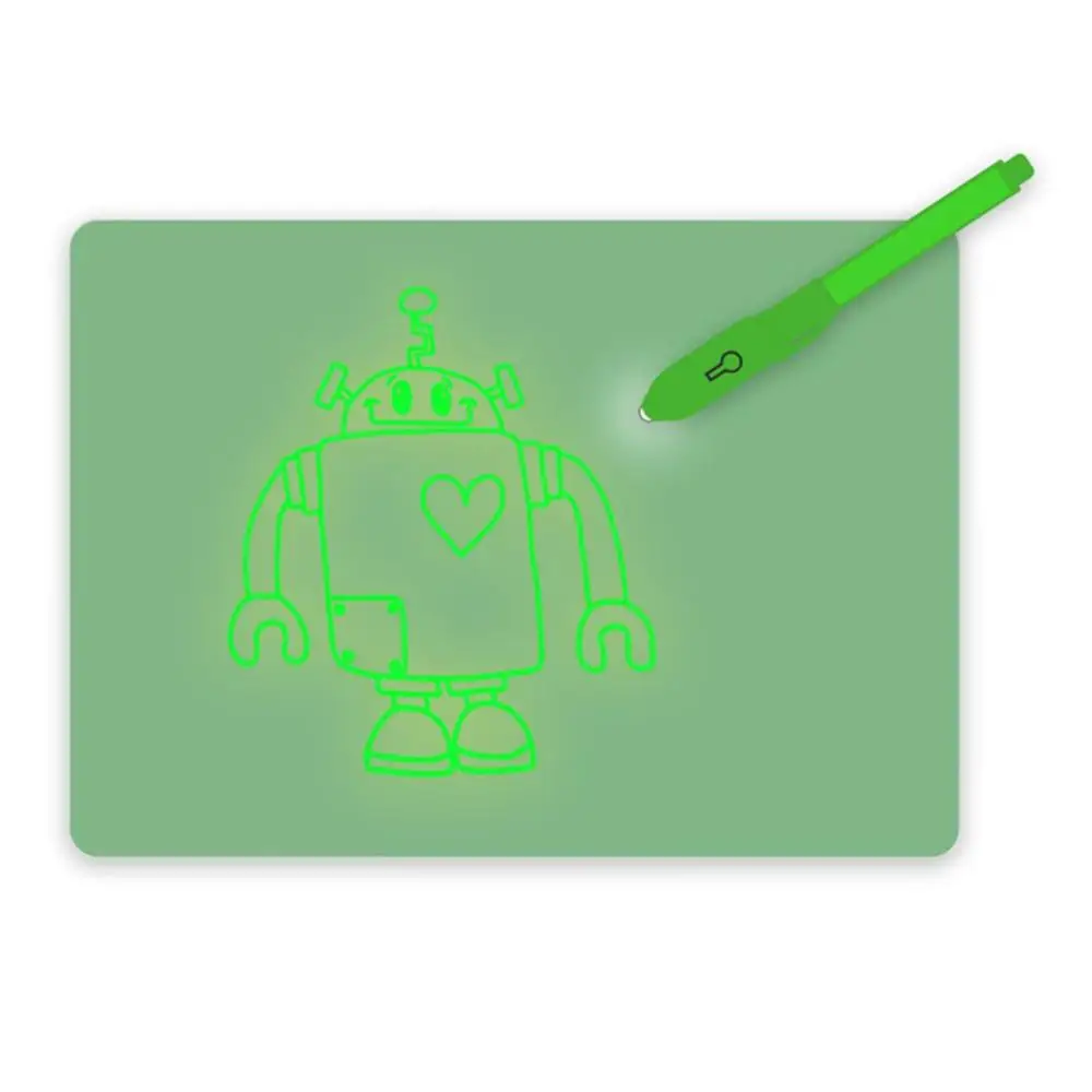 LED Light Fluorescent Writing Board Kids Electronic Luminescent Wordpad Message Board Handwriting Pad
LED Light Fluorescent Writing Board Kids Electronic Luminescent Wordpad Message Board Handwriting Pad