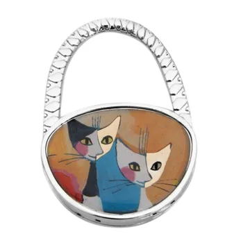 1PCS Black White Blue 65 x 45 mm Cute Lovely Folding Foldable Cat Handbag Bag Purse Table Hook Hanger Holder
1PCS Black White Blue 65 x 45 mm Cute Lovely Folding Foldable Cat Handbag Bag Purse Table Hook Hanger Holder
