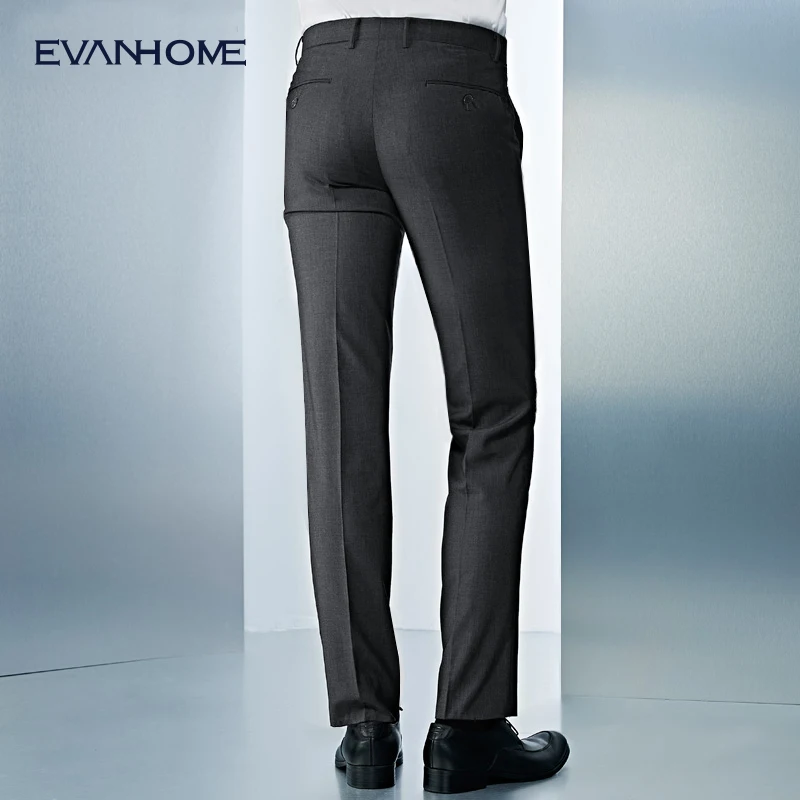 2021 New High Quality Men's Fashion Zipper Fly Suit Pants Groom Formal Business Meeting Romantic Wedding | Мужская одежда