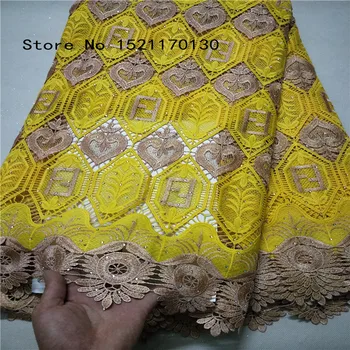 New Yellow Color African Lace Fabric,2019 Embroidered Nigerian Lace Fabric,High Quality French Tulle Lace Fabric For Wedding
New Yellow Color African Lace Fabric,2019 Embroidered Nigerian Lace Fabric,High Quality French Tulle Lace Fabric For Wedding