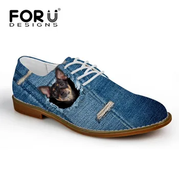 FORUDESIGNS Fashion Denim Animals Brand Design Men's Casual Leather Shoes Breathable Lace-up Flats Lesisure Male Oxfords Shoes
FORUDESIGNS Fashion Denim Animals Brand Design Men's Casual Leather Shoes Breathable Lace-up Flats Lesisure Male Oxfords Shoes