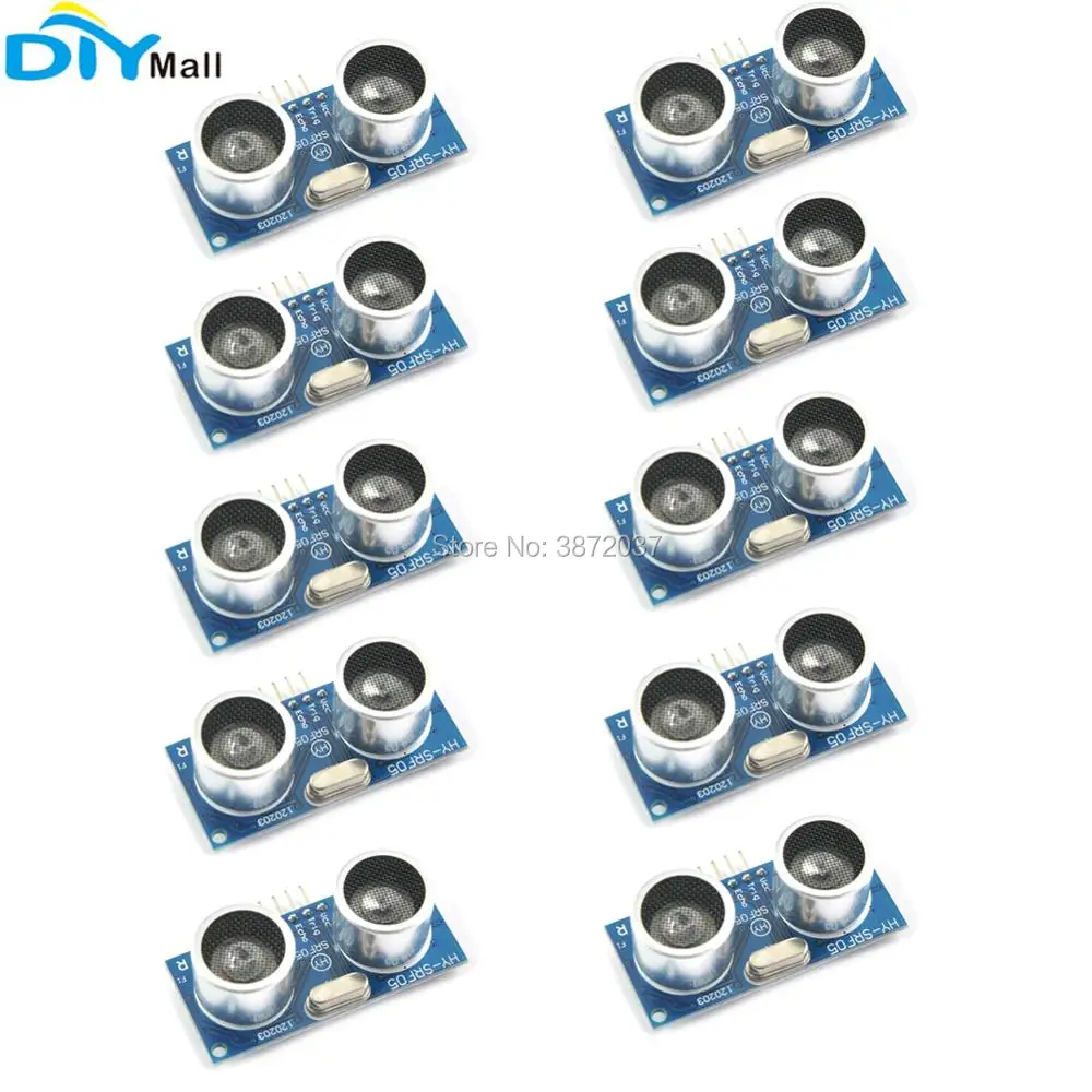 10pcs/lot HY-SRF05 Ultrasonic Sensor Distance Detection Range Module 3cm-4m Replace SR04 for Arduino UNO R3
10pcs/lot HY-SRF05 Ultrasonic Sensor Distance Detection Range Module 3cm-4m Replace SR04 for Arduino UNO R3