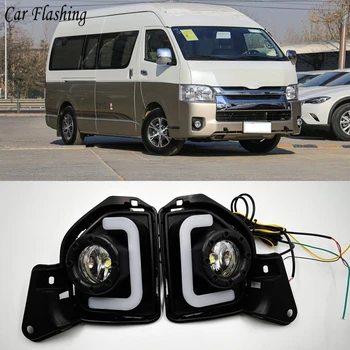 Car flashing 2pcs LED 12V ABS Car fog Lamp DRL Daytime Running Light For Toyota Hiace 2014 2015 2016 2017 2018 with Turn Signal
Car flashing 2pcs LED 12V ABS Car fog Lamp DRL Daytime Running Light For Toyota Hiace 2014 2015 2016 2017 2018 with Turn Signal