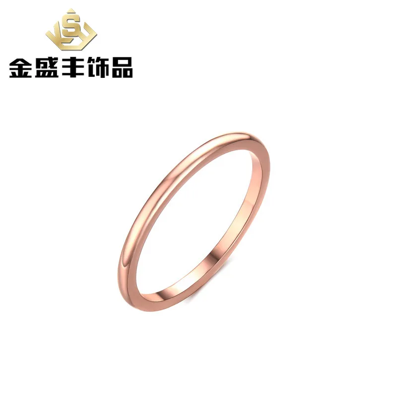 women's 2016 new 18 k rose gold plating ring ladies fashion simple small ring jewelry wholesale R-235R
women's 2016 new 18 k rose gold plating ring ladies fashion simple small ring jewelry wholesale R-235R