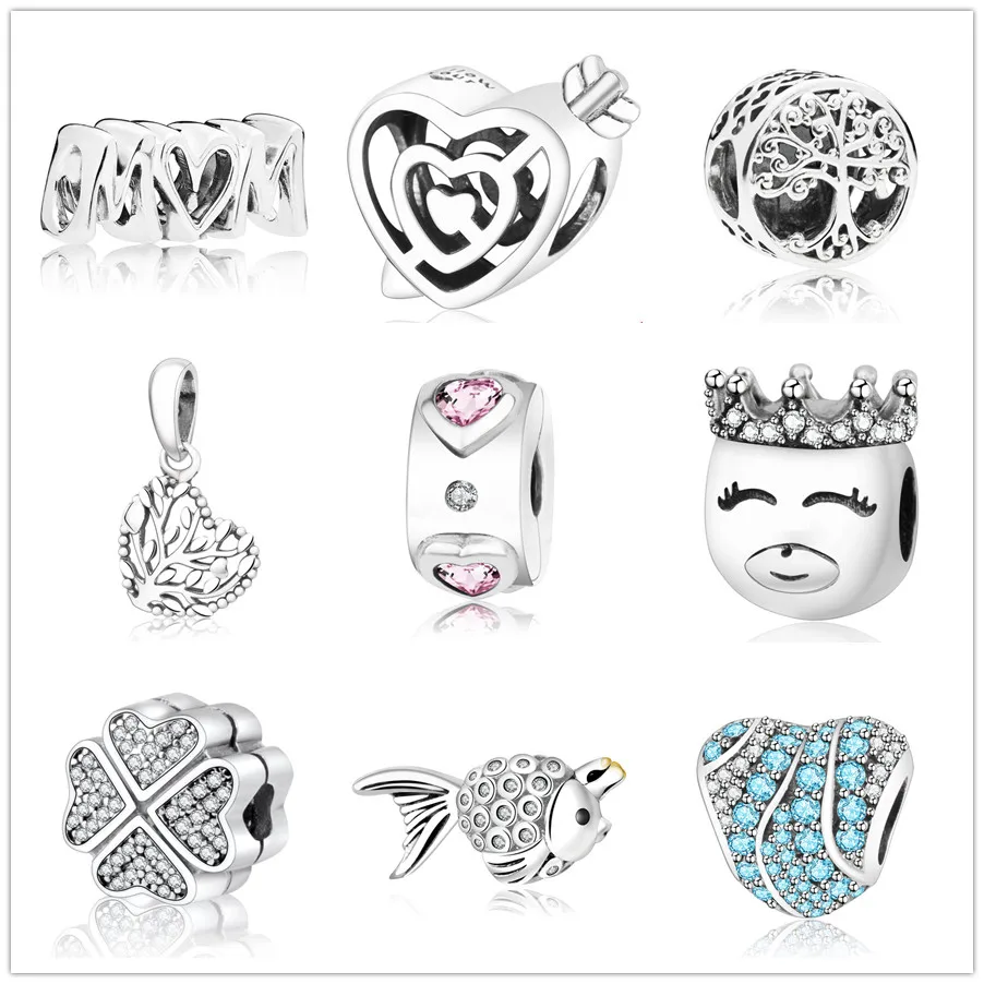 2019 Spring Collection Fit Original Pandora Charm Bracelet Jewelry Making 925 Sterling Silver Mother's love beads cilp charms
2019 Spring Collection Fit Original Pandora Charm Bracelet Jewelry Making 925 Sterling Silver Mother's love beads cilp charms