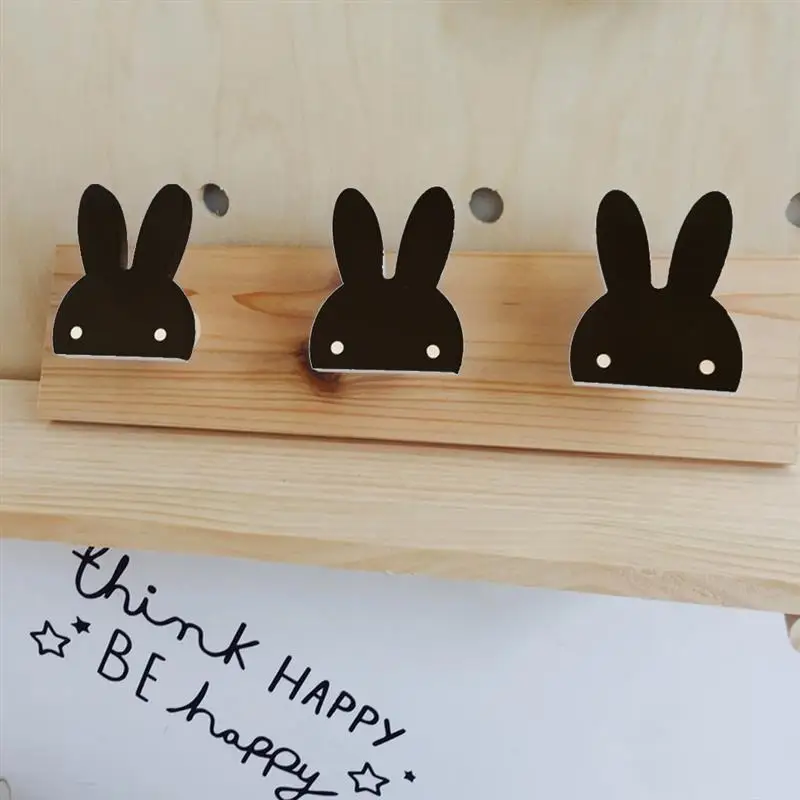 Rabbit Wall Hook Wooden Coat Hanger Cartoon Wall Decoration for Children Room Hanging Hooks
Rabbit Wall Hook Wooden Coat Hanger Cartoon Wall Decoration for Children Room Hanging Hooks