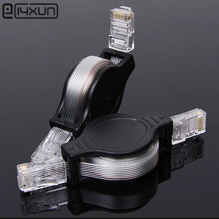 Retractable Gold Plated Connector RJ45 Network Cable rj45 Ethernet Lan Internet Cable for TV PC Laptop Router
Retractable Gold Plated Connector RJ45 Network Cable rj45 Ethernet Lan Internet Cable for TV PC Laptop Router