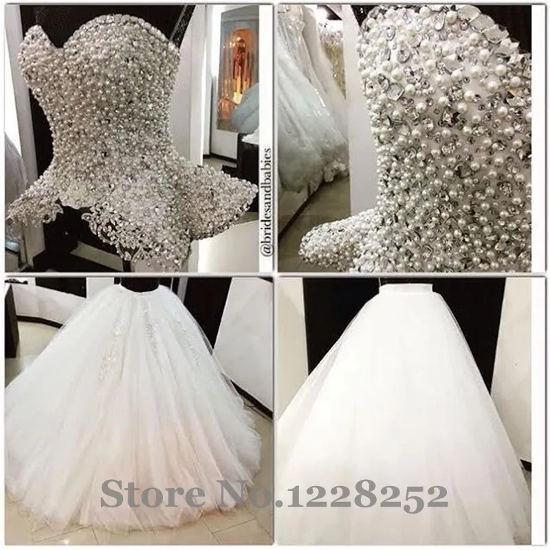 Two Pieces Ball Wedding Dresses Luxury Wedding Gown with Rhinestones Royal Princess Gowns with Pearls/Crystals Vestidos De Noiva
Two Pieces Ball Wedding Dresses Luxury Wedding Gown with Rhinestones Royal Princess Gowns with Pearls/Crystals Vestidos De Noiva