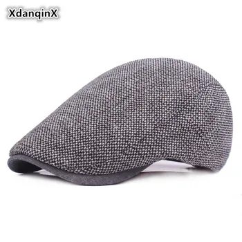 XdanqinX Adjustable Head Size Fashion Cotton Berets For Men 2018 New Style Retro Trend Men's Visor Hat Dad Brand Tongue Cap NEW
XdanqinX Adjustable Head Size Fashion Cotton Berets For Men 2018 New Style Retro Trend Men's Visor Hat Dad Brand Tongue Cap NEW