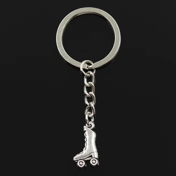Fashion 30mm Key Ring Metal Key Chain Keychain Jewelry Antique Bronze Silver Color Plated Roller Skates Shoes 20x11mm Pendant
Fashion 30mm Key Ring Metal Key Chain Keychain Jewelry Antique Bronze Silver Color Plated Roller Skates Shoes 20x11mm Pendant