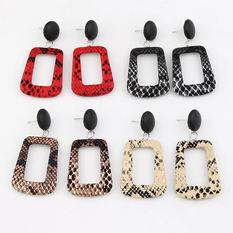 New Oversize Geometric Drop Earrings for Women Punk Vintage Big Statement Earrings Snake Skin Party Jewelry Oorbellen
New Oversize Geometric Drop Earrings for Women Punk Vintage Big Statement Earrings Snake Skin Party Jewelry Oorbellen