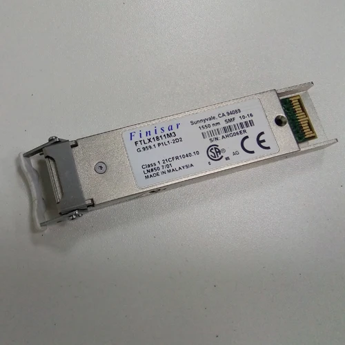 Finisar FTLX1811M3 10G-1550-ZR XFP FTLX1811M3-HW Alcatel-Lucent 3HE01545CA FTLX1811M3-A5
Finisar FTLX1811M3 10G-1550-ZR XFP FTLX1811M3-HW Alcatel-Lucent 3HE01545CA FTLX1811M3-A5