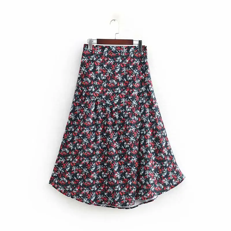Women fashion floral vestidos printing casual slim a line skirt faldas mujer ladies pleats chic side split buttons skirts QUN289
Women fashion floral vestidos printing casual slim a line skirt faldas mujer ladies pleats chic side split buttons skirts QUN289