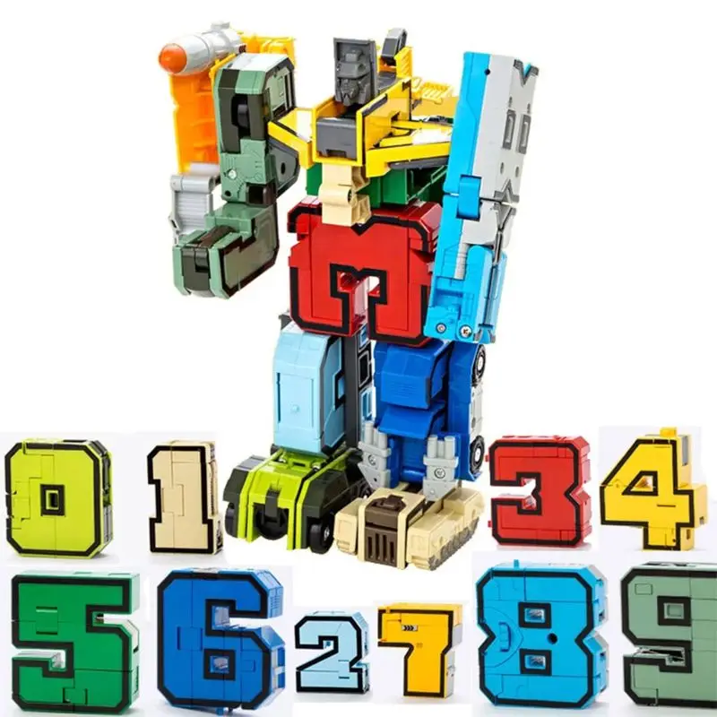 10 Pcs Cool Number Transforming Robot 3D Military Vehicles Models Jigsaw Plastic Puzzle Kids Educational Toys Children Gift
10 Pcs Cool Number Transforming Robot 3D Military Vehicles Models Jigsaw Plastic Puzzle Kids Educational Toys Children Gift