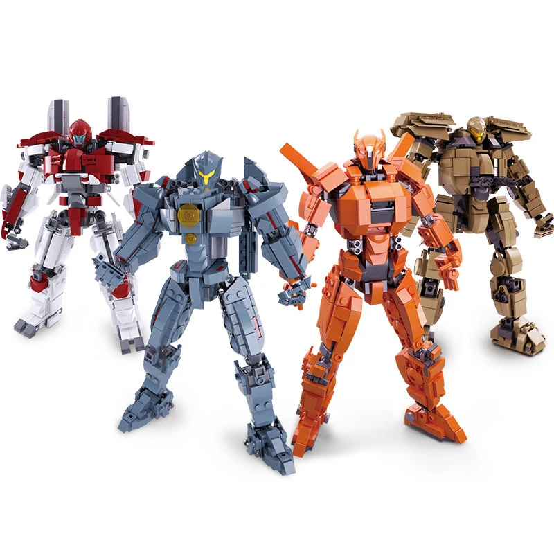4 Styles Pacific Rim Series Building Block Set Model Robot Armor DIY Bricks Educational Toys Kids Gifts ed
4 Styles Pacific Rim Series Building Block Set Model Robot Armor DIY Bricks Educational Toys Kids Gifts ed