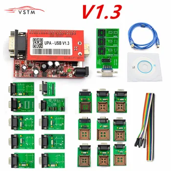 2019 UPA-USB 1.3 Programmer With Full Adaptors V1.3 ECU Chip Tunning OBD2 Diagnostic Tool
2019 UPA-USB 1.3 Programmer With Full Adaptors V1.3 ECU Chip Tunning OBD2 Diagnostic Tool