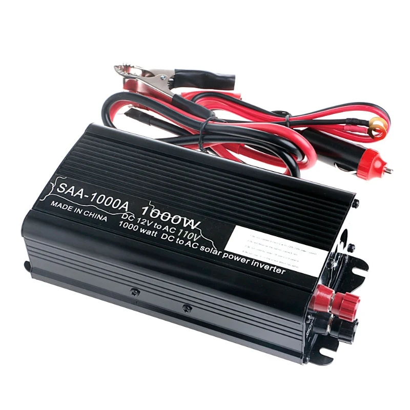 Car Power Inverter DC 12V to AC 110V 1000W Vehicle USB Adapter Converter Car Inverter Power Supply Switch On-board Charger G6KC
Car Power Inverter DC 12V to AC 110V 1000W Vehicle USB Adapter Converter Car Inverter Power Supply Switch On-board Charger G6KC