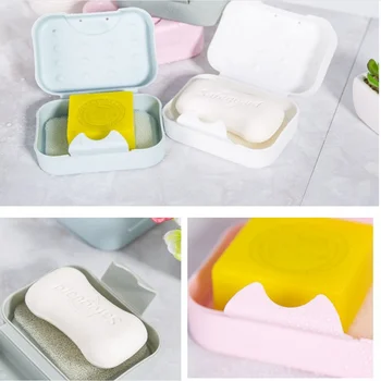 1Pc Portable Travel Rectangular Soap Dish Plastic Waterproof Lock Leak Dish with Lid Soap Dish Box Case Holder Container
1Pc Portable Travel Rectangular Soap Dish Plastic Waterproof Lock Leak Dish with Lid Soap Dish Box Case Holder Container