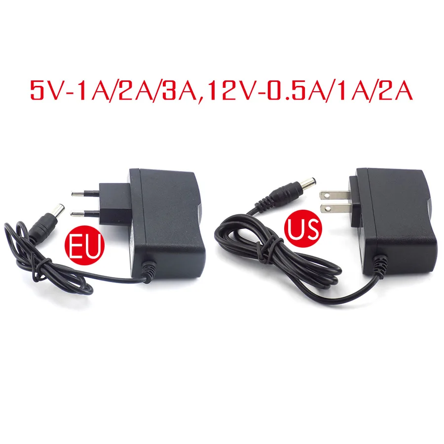 Power Adapter DC 12V 5V 1A 2A 3A 5 V 12 V Adaptor Power Switching Charger Supply EU US Plug 220V To 12V For Led Strip Light Lamp
Power Adapter DC 12V 5V 1A 2A 3A 5 V 12 V Adaptor Power Switching Charger Supply EU US Plug 220V To 12V For Led Strip Light Lamp