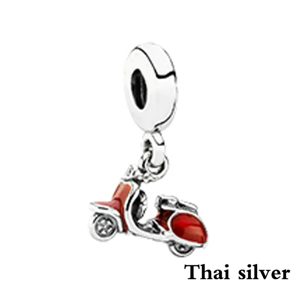 2019 NEW 100% Sterling Thai Silver Retro Red Scooter Dangle Charm Beaded Limited Collection Jewelry Gift Original Factory Direct
2019 NEW 100% Sterling Thai Silver Retro Red Scooter Dangle Charm Beaded Limited Collection Jewelry Gift Original Factory Direct