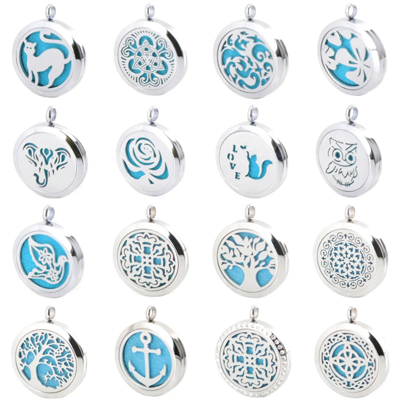 New Arrivev more than 25 styles Aromatherapy Essential Oil Surgical Stainless Steel Necklace Pendant Perfume Diffuser Locket
New Arrivev more than 25 styles Aromatherapy Essential Oil Surgical Stainless Steel Necklace Pendant Perfume Diffuser Locket