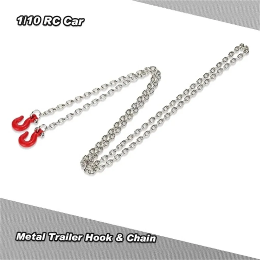 Metal Trailer Hook & Chain for 1/10 D90 Axial SCX10 RC Rock Crawler Car toys for children RC Car Parts Trailer Hook & Chain
Metal Trailer Hook & Chain for 1/10 D90 Axial SCX10 RC Rock Crawler Car toys for children RC Car Parts Trailer Hook & Chain