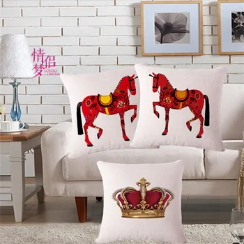 Car-covers Store Royal Animal Red Horse Crown Home Decor Cushion Cover Throw Pillow Case Bedding 45*45cm Square Almofadas Fundas
Car-covers Store Royal Animal Red Horse Crown Home Decor Cushion Cover Throw Pillow Case Bedding 45*45cm Square Almofadas Fundas
