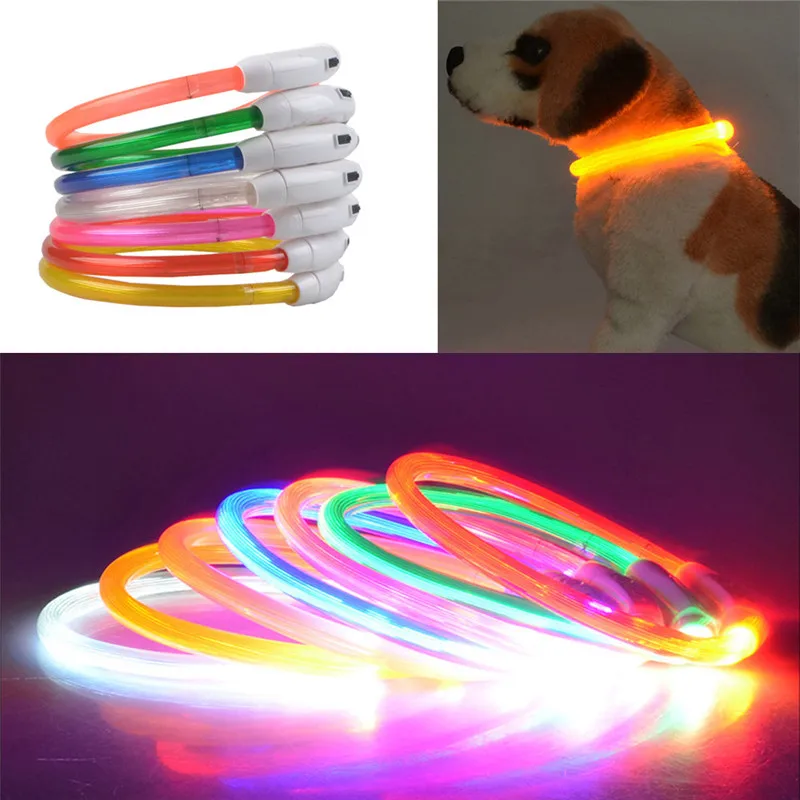 New high quality Dog Collar Rechargeable USB LED Flashing Light Band Belt Safety Pet Necklace For Night Running Walk Around
New high quality Dog Collar Rechargeable USB LED Flashing Light Band Belt Safety Pet Necklace For Night Running Walk Around