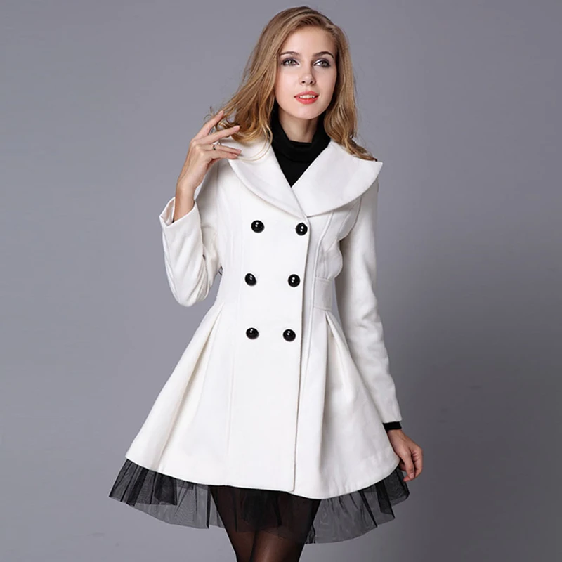 Elegant Wool Coat Woman With Lace 2019 Hot Selling Casaco Feminino Autumn Long Sleeve Women's Down Jacket Female Clothing GQ1444
Elegant Wool Coat Woman With Lace 2019 Hot Selling Casaco Feminino Autumn Long Sleeve Women's Down Jacket Female Clothing GQ1444