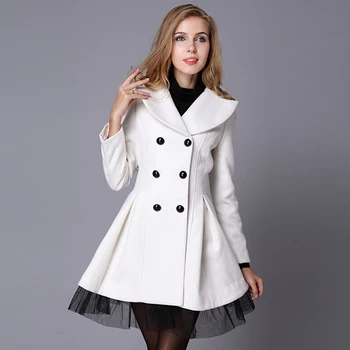 Elegant Wool Coat Woman With Lace 2020 Hot Selling Casaco Feminino Autumn Long Sleeve Women's Down Jacket Female Clothing GQ1444
Elegant Wool Coat Woman With Lace 2020 Hot Selling Casaco Feminino Autumn Long Sleeve Women's Down Jacket Female Clothing GQ1444