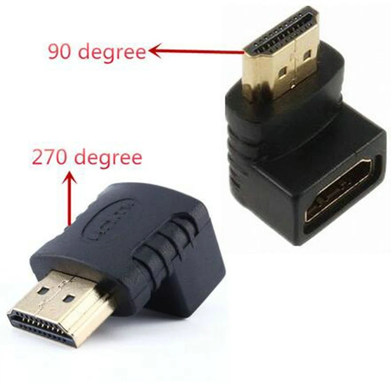 2018 HDMI male to HDMI female cable adapter converter extender 90 degrees angle 270 degrees angle for 1080P HDTV hdmi adapter
2018 HDMI male to HDMI female cable adapter converter extender 90 degrees angle 270 degrees angle for 1080P HDTV hdmi adapter