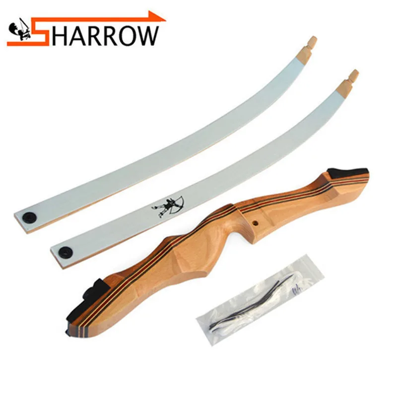 1set Recurve Bow 68inch 20-55lbs Right Hand Archery Takedown Traditional Wooden Vertical Riser Hunting Shooting Accessories
1set Recurve Bow 68inch 20-55lbs Right Hand Archery Takedown Traditional Wooden Vertical Riser Hunting Shooting Accessories