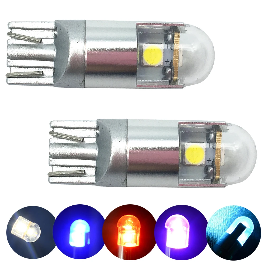 10Pcs T10 194 168 W5W 3030 3 SMD Car LED T10 3 LED Car License Plate Light Bulb core highlight/car styling light/parking reading
10Pcs T10 194 168 W5W 3030 3 SMD Car LED T10 3 LED Car License Plate Light Bulb core highlight/car styling light/parking reading