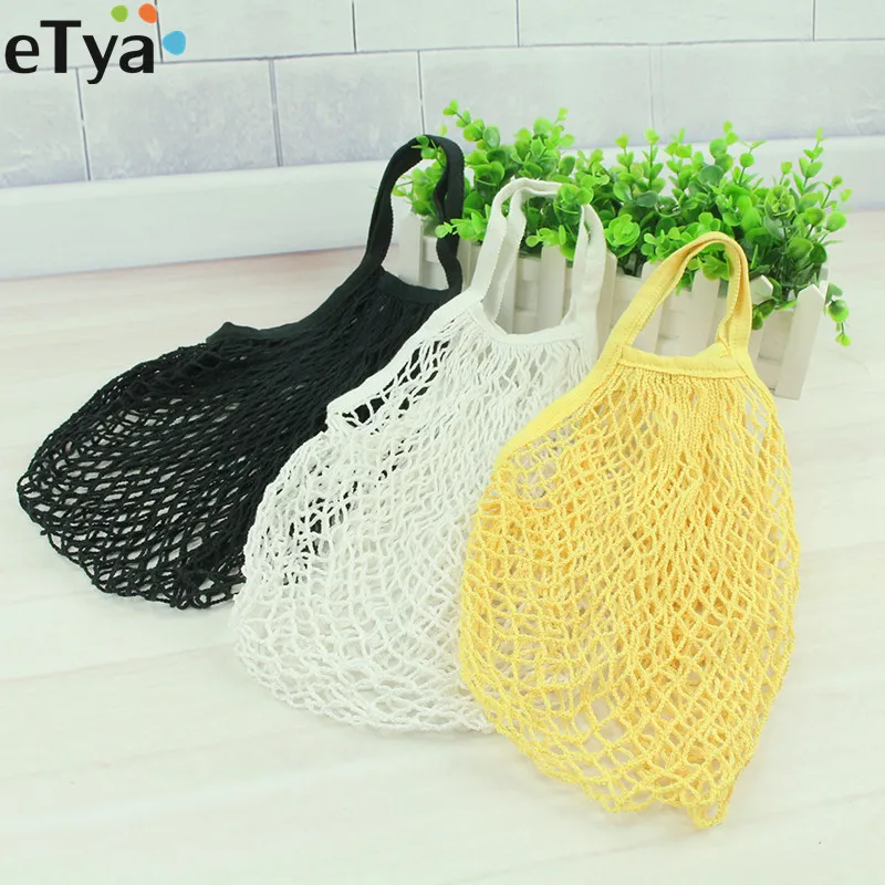eTya 2019 Mesh Tote Shopping Bag Reusable Vegetables Fruit Handbag Women Eco Folding Shopping Net Bag Shop Grocery Bag Case
eTya 2019 Mesh Tote Shopping Bag Reusable Vegetables Fruit Handbag Women Eco Folding Shopping Net Bag Shop Grocery Bag Case