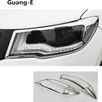 Car Body Front Head Light Lamp Hood Molding Frame Sticker ABS Chrome Cover Trim 2pcs For Jeep Compass 2017 2018 2019 2020
Car Body Front Head Light Lamp Hood Molding Frame Sticker ABS Chrome Cover Trim 2pcs For Jeep Compass 2017 2018 2019 2020