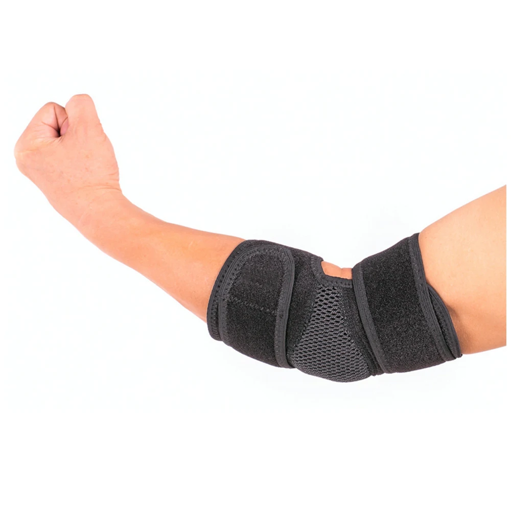 Safety Adjustable Breathable Black Fitness Elbow Support Strap Pad Riding Elbow Strap Sport Basketball Arm Elbow Men
Safety Adjustable Breathable Black Fitness Elbow Support Strap Pad Riding Elbow Strap Sport Basketball Arm Elbow Men