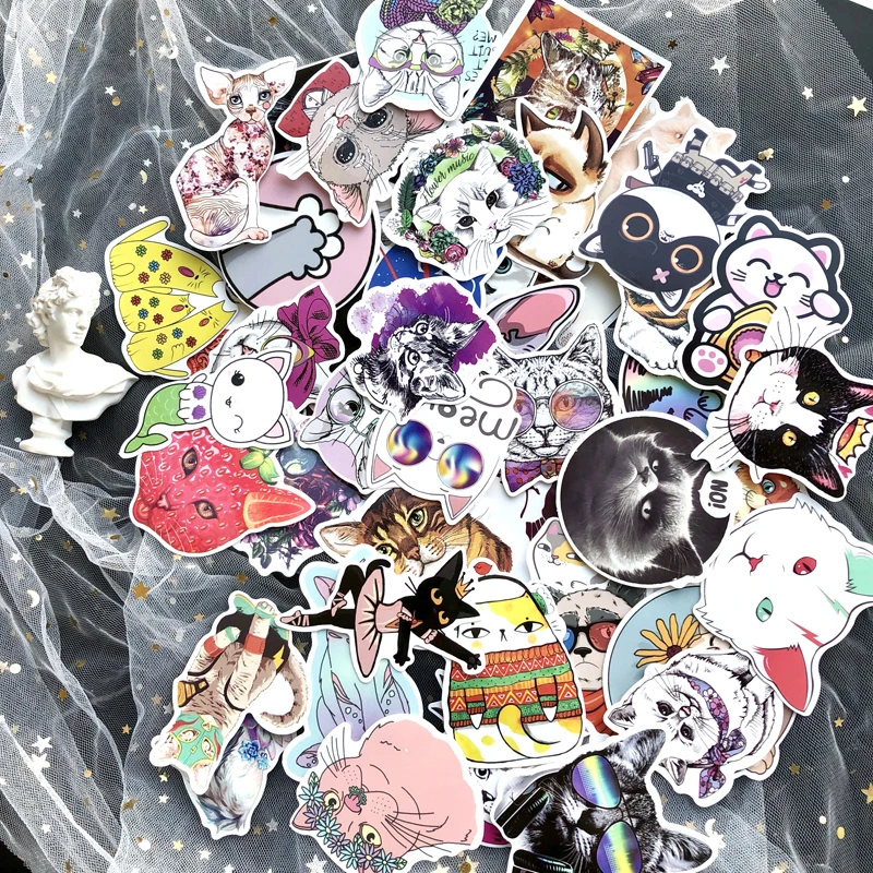 50Pcs/lot Cartoon Fat Cat Stickers For Snowboard Laptop Luggage Car Fridge Car- Styling Vinyl Decal Home Decor Graffiti Stickers
50Pcs/lot Cartoon Fat Cat Stickers For Snowboard Laptop Luggage Car Fridge Car- Styling Vinyl Decal Home Decor Graffiti Stickers