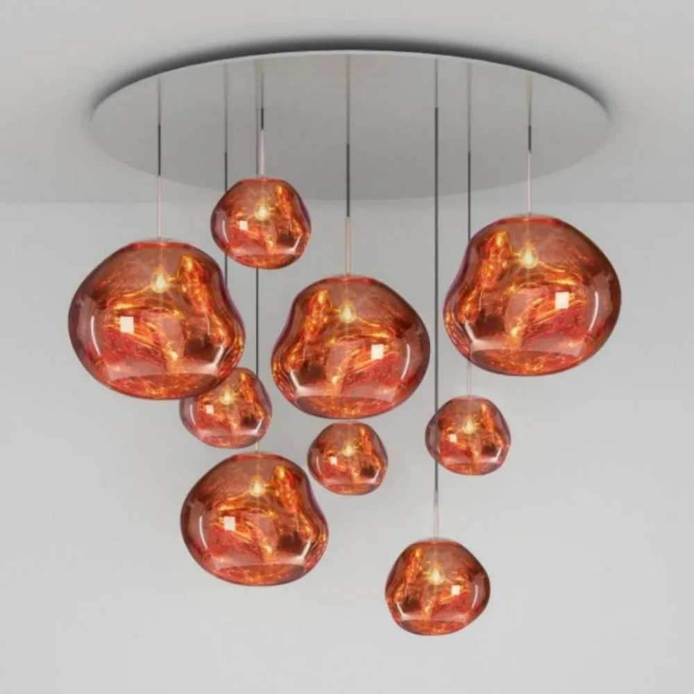 Italy Designer Lava Tom DIXON Melt PVC Pendant Lights Multi-head Combination Dining Room Parlor Cafe Lamps Hanging Fixtures
Italy Designer Lava Tom DIXON Melt PVC Pendant Lights Multi-head Combination Dining Room Parlor Cafe Lamps Hanging Fixtures