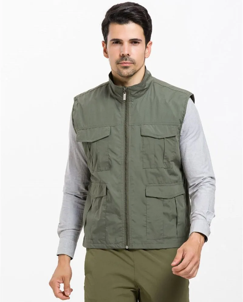 Mens Vest 2019 Autumn Winter Warm Sleeveless Jacket Photography Waistcoat Casual Fish Vests Solid Hot Sale Plus Size Outwear
Mens Vest 2019 Autumn Winter Warm Sleeveless Jacket Photography Waistcoat Casual Fish Vests Solid Hot Sale Plus Size Outwear