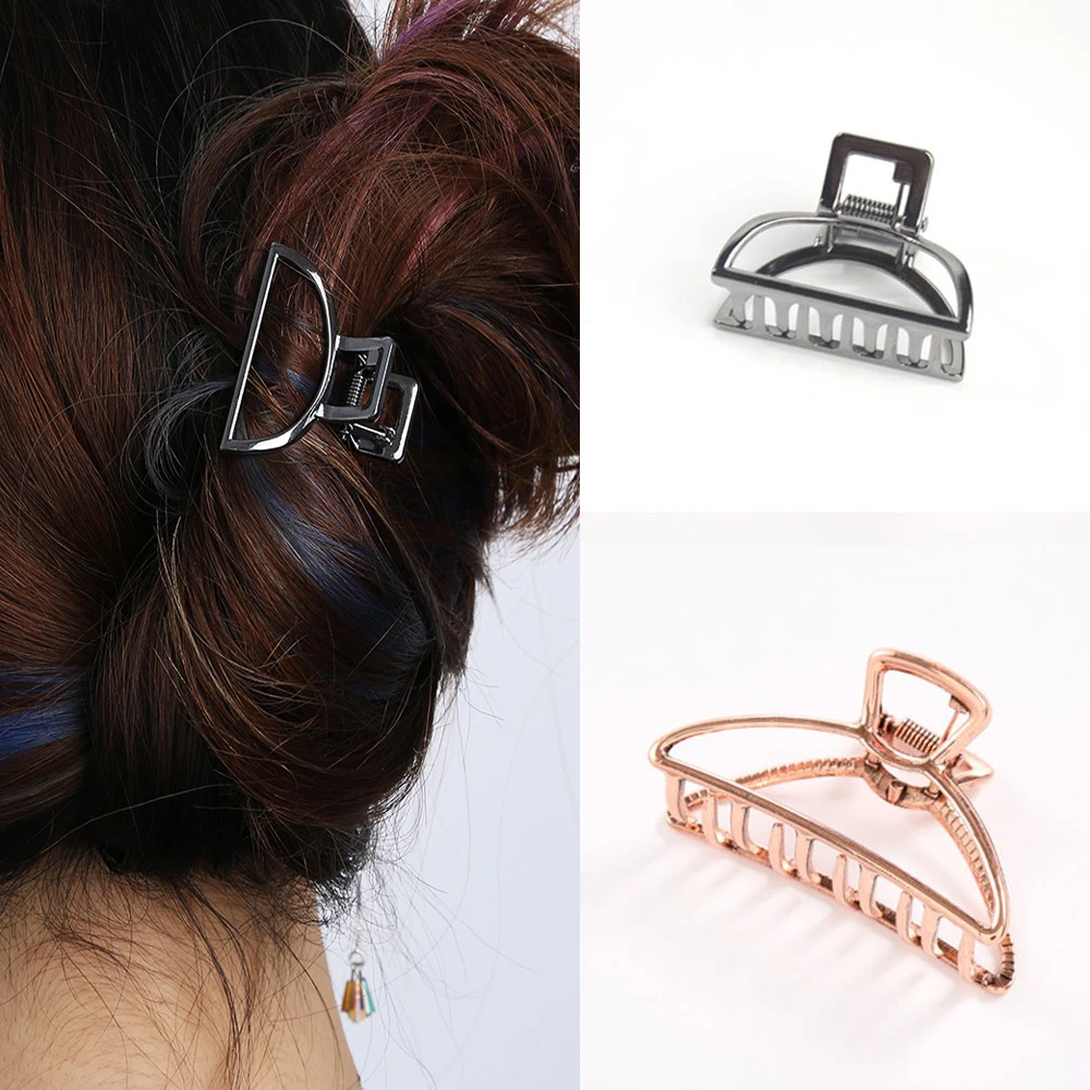 New 5 Style Women Hair Claw Solid Color Hair Crab Retro Moon Shape Pearl Hair Clips Make UP Hair Accessories Large Size Hairpin
New 5 Style Women Hair Claw Solid Color Hair Crab Retro Moon Shape Pearl Hair Clips Make UP Hair Accessories Large Size Hairpin