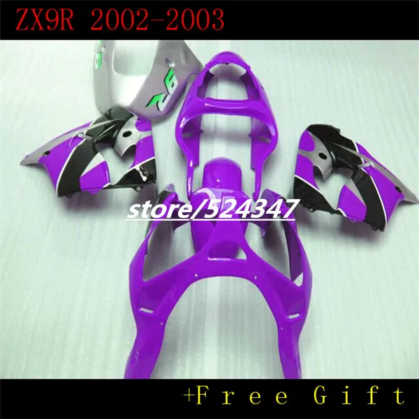 Custom motorcycle three free package For Ninja ZX9R kawasaki Ninja 2002 2003 9 r ZX9R purple black barca first fairing sections
Custom motorcycle three free package For Ninja ZX9R kawasaki Ninja 2002 2003 9 r ZX9R purple black barca first fairing sections