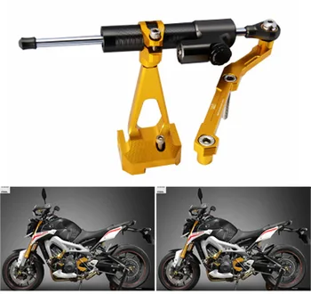 Motorcycle CNC Aluminum Alloy Full set of Steering Stabilizer Damper and Mounting Bracket For YAMAHA MT-09 FZ09 2014-2016
Motorcycle CNC Aluminum Alloy Full set of Steering Stabilizer Damper and Mounting Bracket For YAMAHA MT-09 FZ09 2014-2016