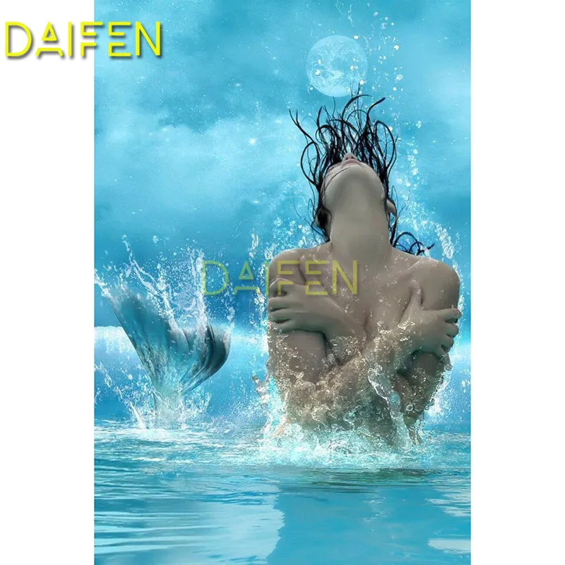 Full Round Diamond mosaic Mermaid Full Square Diamond embroidery Cross stitch Mermaid DIY 3D Diamond painting Mermaid
Full Round Diamond mosaic Mermaid Full Square Diamond embroidery Cross stitch Mermaid DIY 3D Diamond painting Mermaid