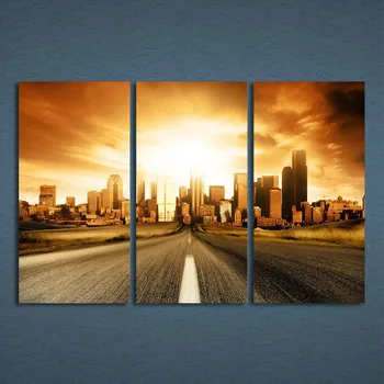 Canvas Painting Pictures Artwork 3 Pieces City Sunrise Modern Wall Art Landscape Home Decor For Living Room Printed Poster Frame
Canvas Painting Pictures Artwork 3 Pieces City Sunrise Modern Wall Art Landscape Home Decor For Living Room Printed Poster Frame