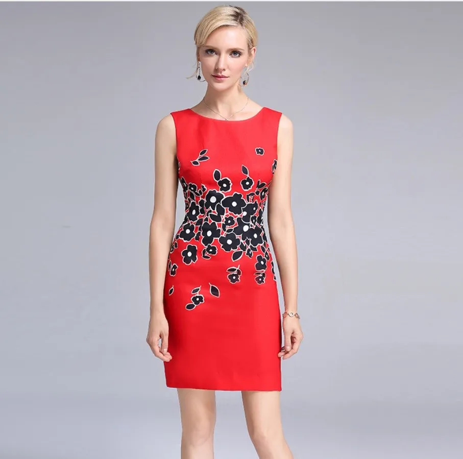 2017 new free shipping dresses spring summer Clothing Sleeveless Party Dress Elegant Slim Women Work Plus Size XXL Pencil dress
2017 new free shipping dresses spring summer Clothing Sleeveless Party Dress Elegant Slim Women Work Plus Size XXL Pencil dress
