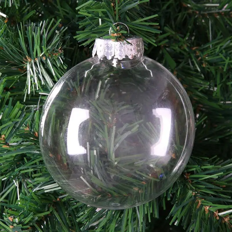 DIY PET Christmas Decor Clear Charm Flat Ball Pendant Ornaments Christmas Party Decorations Xmas Tree Ornaments Kids Gifts
DIY PET Christmas Decor Clear Charm Flat Ball Pendant Ornaments Christmas Party Decorations Xmas Tree Ornaments Kids Gifts