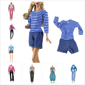 Outfit Daily Casual Wear Blouse Shirt Vest Bottom Pant Clothes Crystal shoes Doll Accessories Gift Handmade
Outfit Daily Casual Wear Blouse Shirt Vest Bottom Pant Clothes Crystal shoes Doll Accessories Gift Handmade