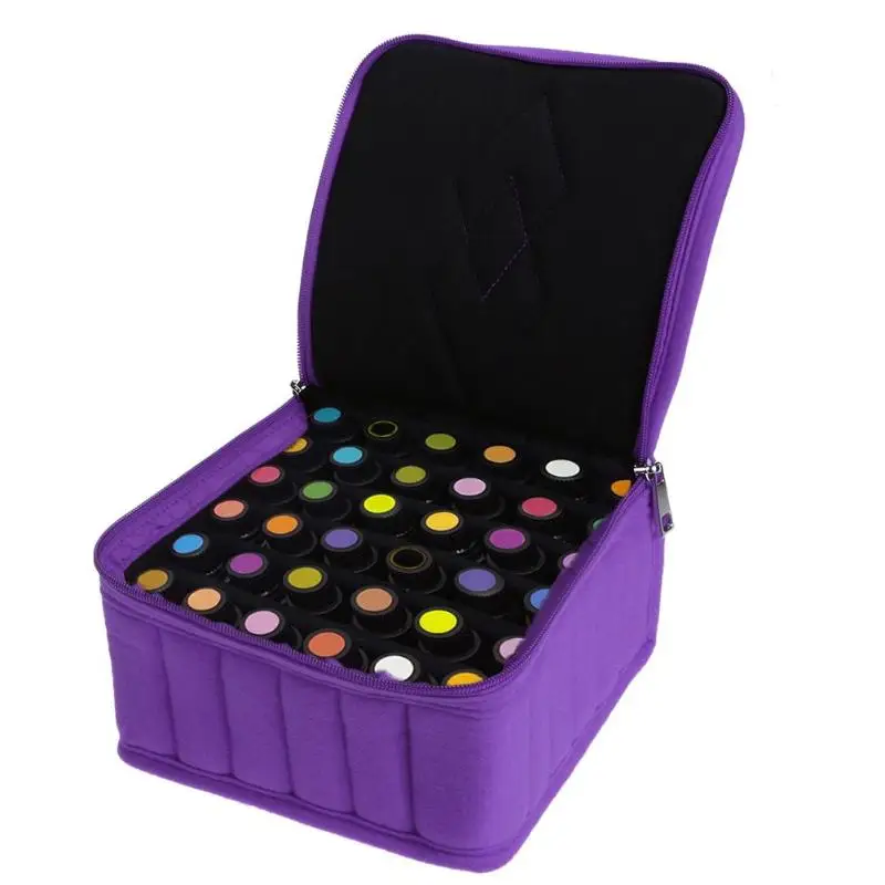 36grid Velvet Women Essential Oil Storage Bag Carrying Travel Bottle Organizer for 5 15 30ml Holder Zipper Handbag
36grid Velvet Women Essential Oil Storage Bag Carrying Travel Bottle Organizer for 5 15 30ml Holder Zipper Handbag