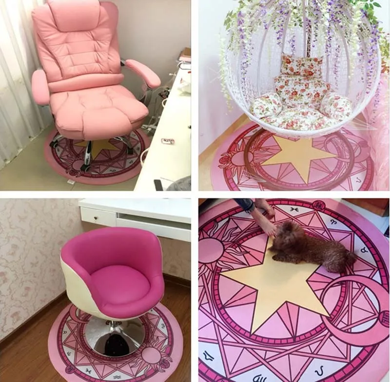 Hot Sale Cartoon Sakura Rug Mat Magic Array Carpet Doormat Antislip Plush Princess Creative Handmade Living Room Coffee Table
Hot Sale Cartoon Sakura Rug Mat Magic Array Carpet Doormat Antislip Plush Princess Creative Handmade Living Room Coffee Table