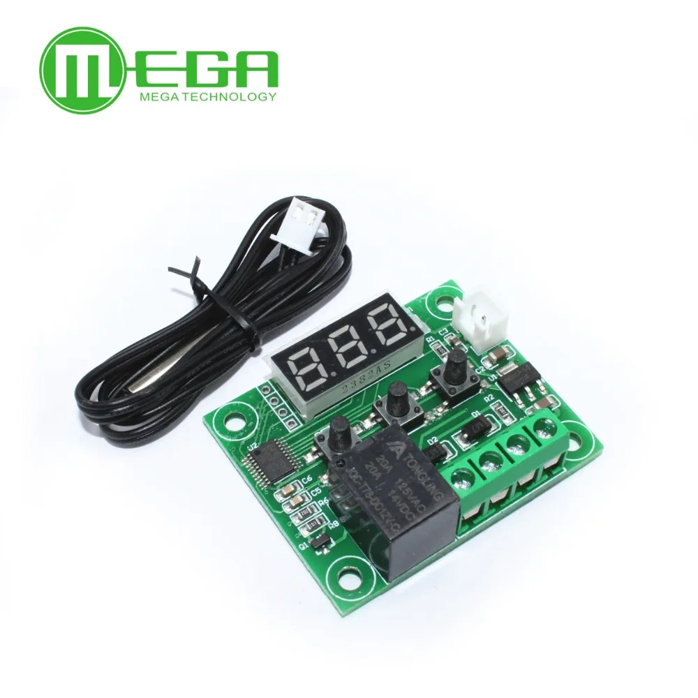 W1209 Red Light thermostat Temperature controller Incubation thermostat temperature control switch
W1209 Red Light thermostat Temperature controller Incubation thermostat temperature control switch